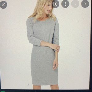 Vintage fleece sweatshirt dress